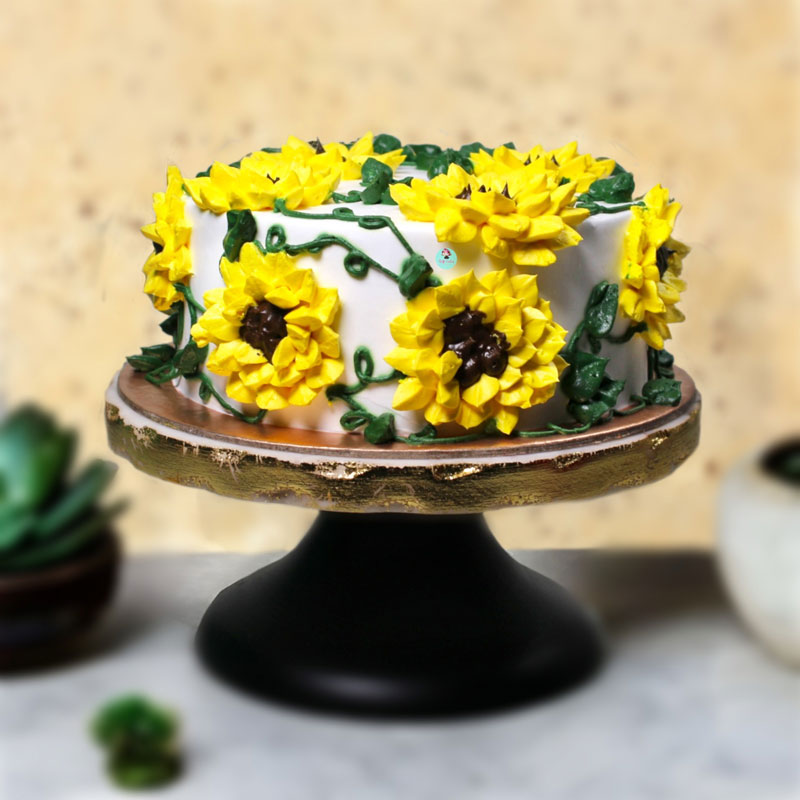 Sugar-Free Yellow Sunflower Cake Recipe - Sugar-Free Blog & Bakery | The  Diabetic Pastry Chef | Top 50 Global Diabetes Industry Leader, Stacey Harris