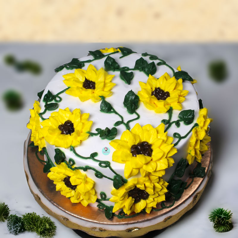 Blooming Sunflower Cake