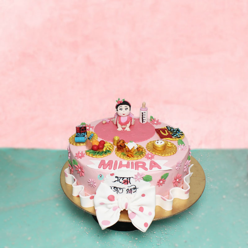 Baby Annaprashan Theme Cupcakes