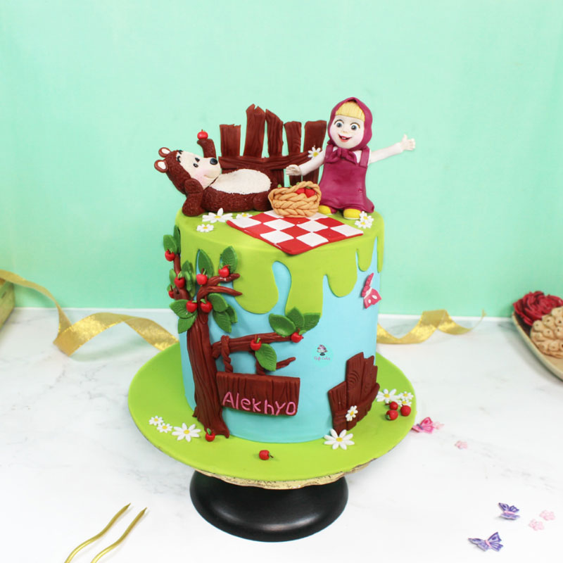 Masha-and-the-Bear-Cake