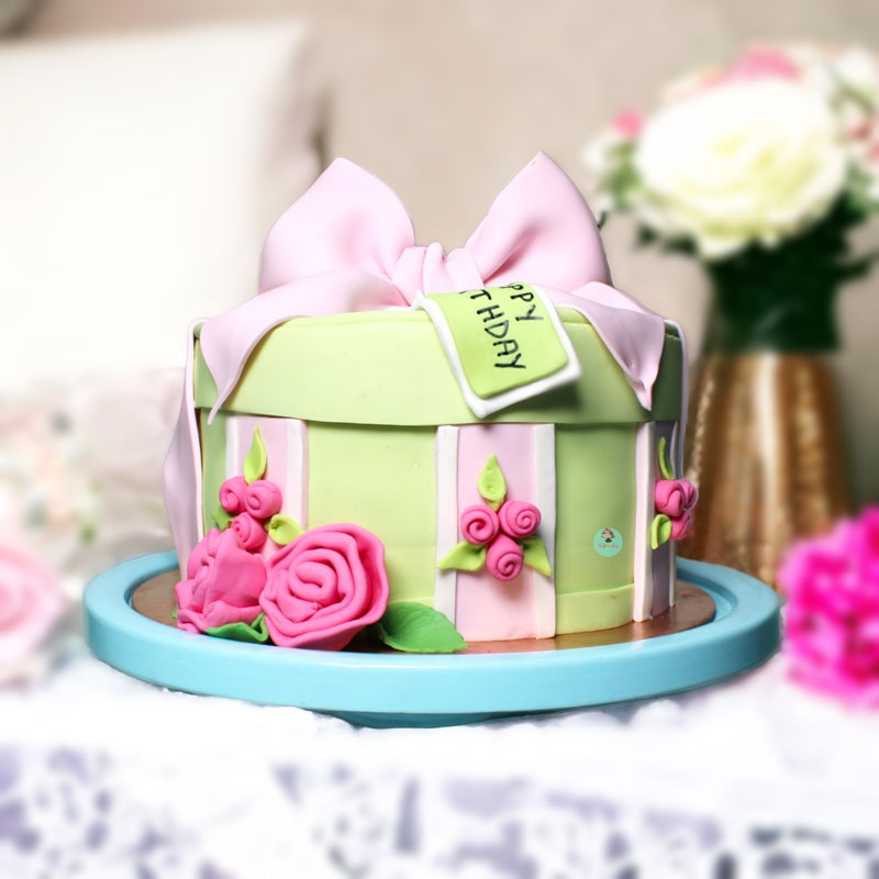 Tiffany Gift Box - Custom Cake