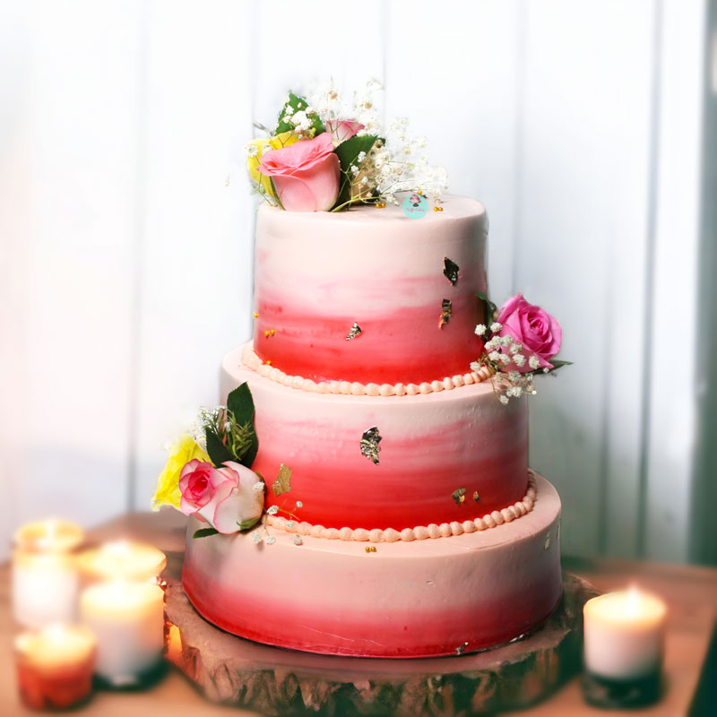 26 Three-Tier Wedding Cake Ideas That Are Super Sweet