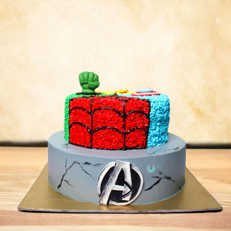 Avengers Theme Birthday Cake 103 - Cake Square Chennai | Cake Shop in  Chennai